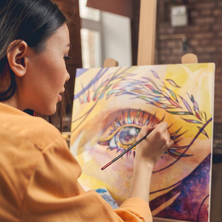 Actual product image Relaxdays easel