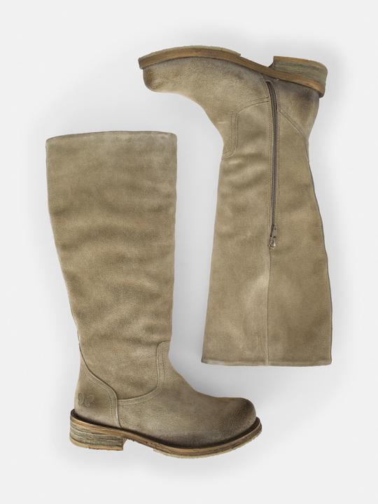 Actual product image Felmini The wide fit Cooper W038 is a suede boot with an inside zip that can be worn both inside and (36)