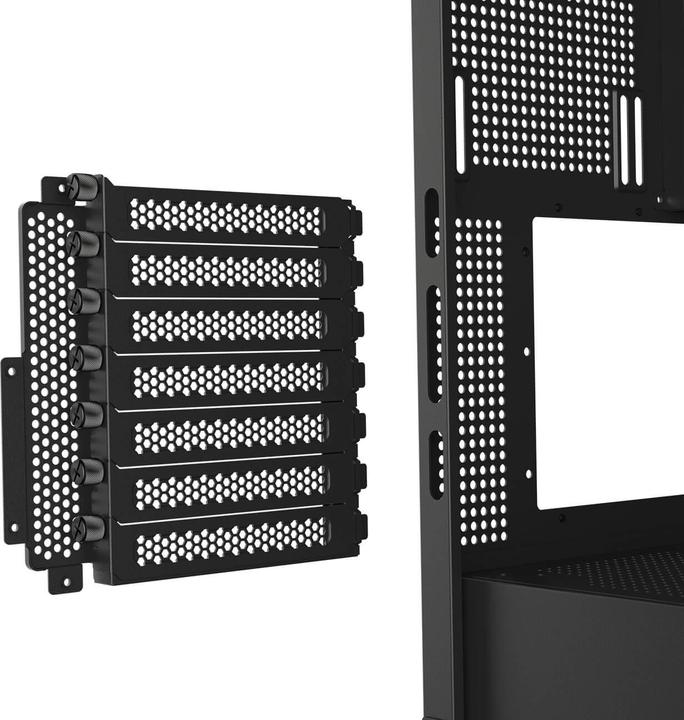 Actual product image Cougar Boitier Moyen Tour E-ATX FV270 RGB avec panneaux vitrés (Noir) (SSI CEB, Mini-ITX, ATX, mATX)