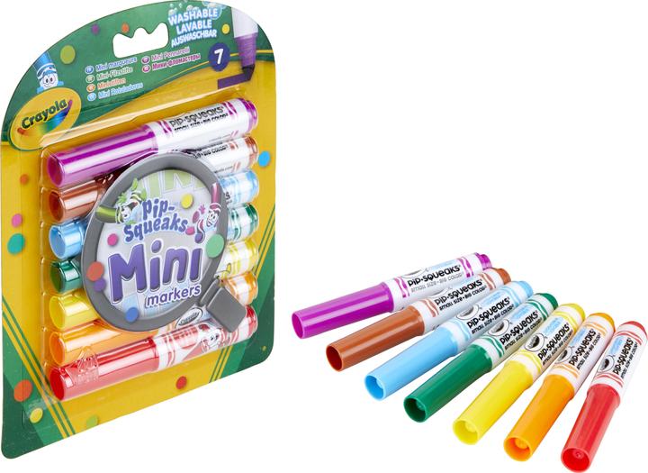 Immagine prodotto Crayola Mini pennarelli lavabili, 7 pezzi. (multicolore, 7 x)