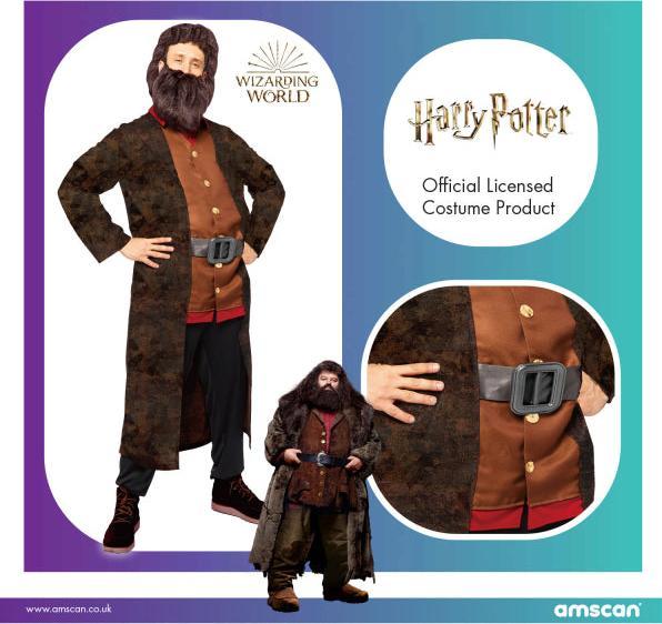 Actual product image Amscan Hagrid costume M (M)