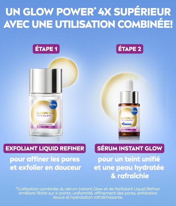 Actual product image NIVEA Luminous630® Skin Glow Liquid Refiner (Exfoliation, 100 ml)