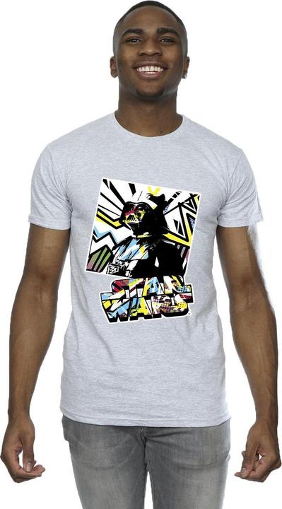 Produktbild Star Wars Vader Water Colour Pop Art TShirt (4XL)