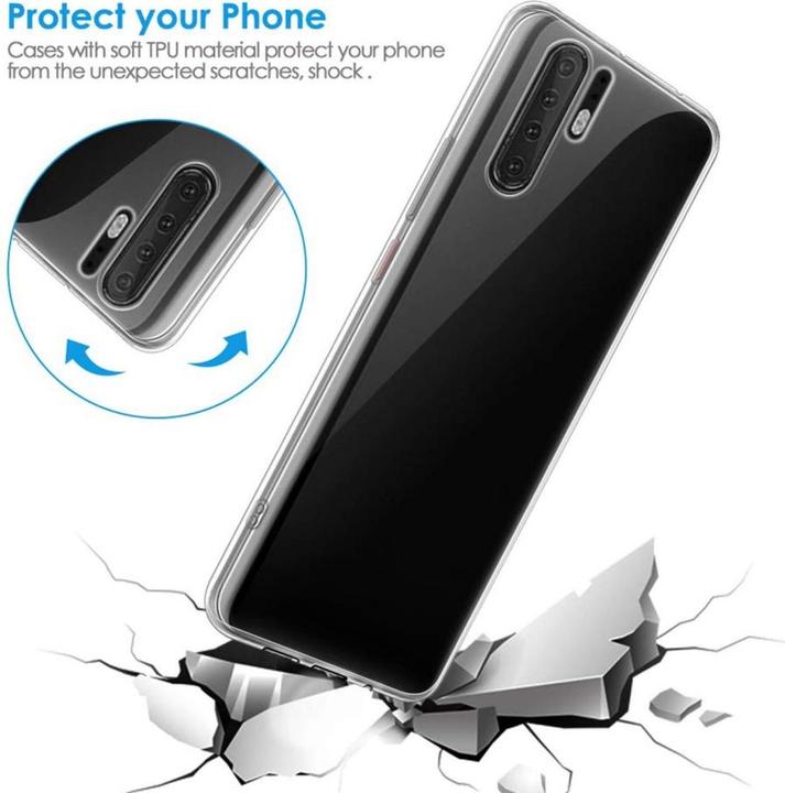 Actual product image Screenguard Huawei P30 Pro Flexible TPU Clear Case (Huawei P30 Pro)