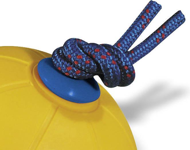 Produktbild Trial ® Spezial-Medizinball mit Seilführung (4 kg, 290 mm)