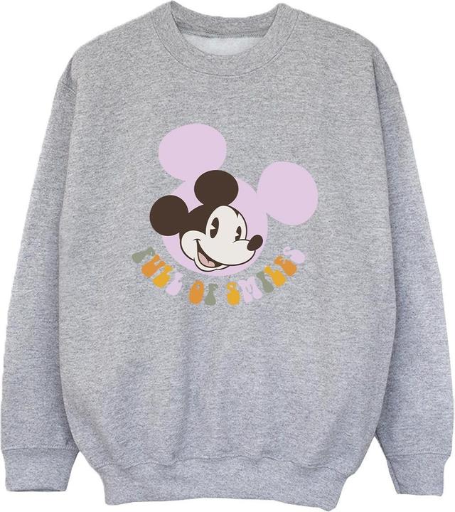 Disney Mickey Mouse Full Of Smiles Sweatshirt Jungen (128)
