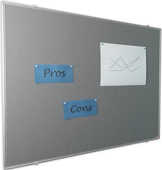 Produktbild eurokraft basic Pinnwand (Pinnwand, 120 x 90 cm)