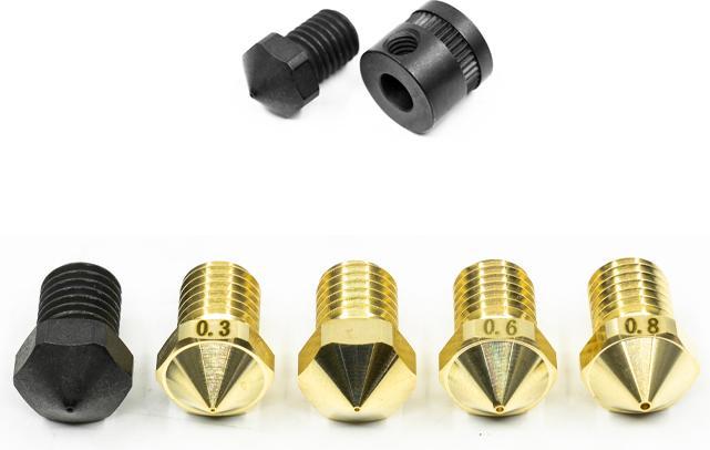 Actual product image FlashForge Guider IIS Nozzle and Gear Set (Accessories)