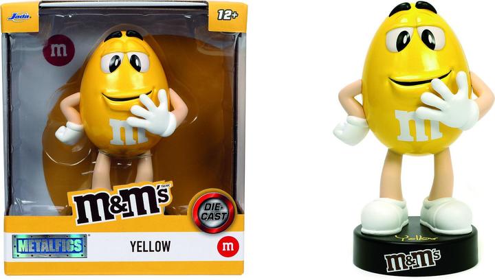 Image du produit Jada M&Ms Yellow Figure 4" (Figure jaune)