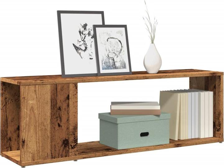 Produktbild VidaXL TV Schrank Lowboard Fernsehschrank Fernsehtisch TV Möbel Altholz-Optik (100 x 24 x 32 cm)