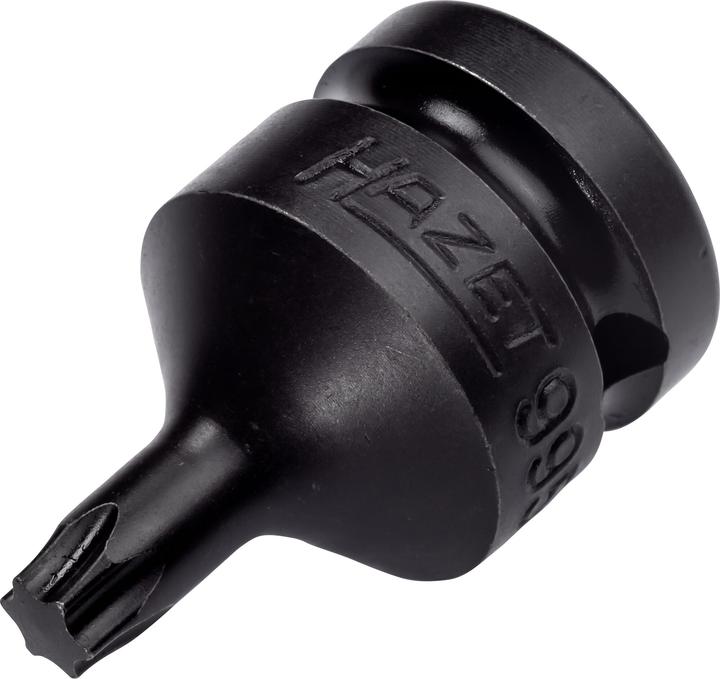 HAZET Schlag-, Maschinenschrauber Schraubendreher-Steckschlüsseleinsatz ∙ TORX 995S-T40 ∙ Vierkant…