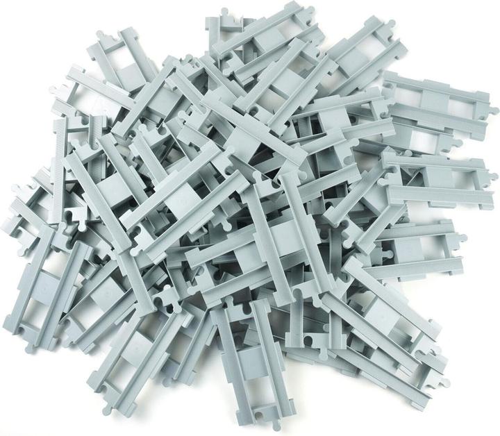 Produktbild LEGO Eisenbahn Schienen Gerade - 6377 NEU! Menge 50x