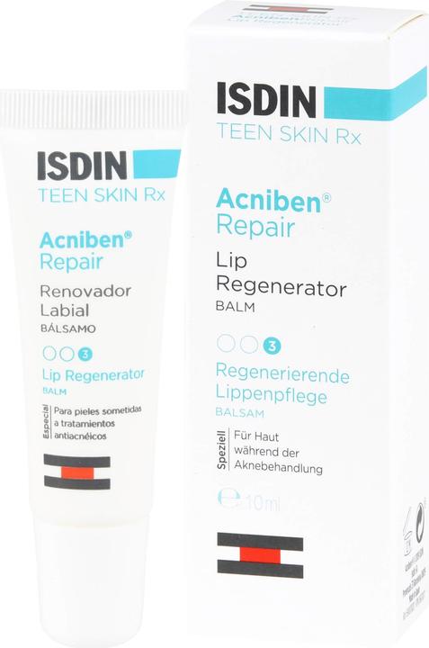 Immagine prodotto Isdin Balsamo labbra riparatore Acniben, crema da 10 ml (10 ml)