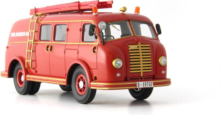 Produktbild AutoCult Pegaso Z-203 Mofletes Feuerwehr, rot (E)