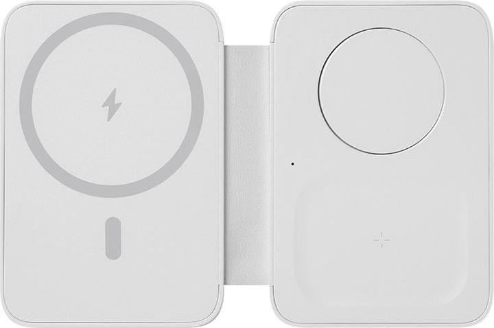 Actual product image Benks W12 3 in 1 foldable wireless charger - White (15 W)