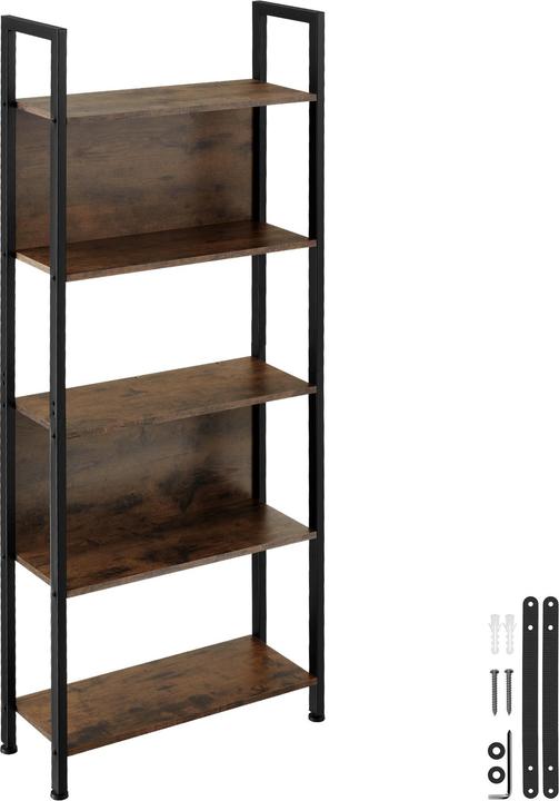 Produktbild tectake Regal Westport 62x24x165,5cm (62 x 24 x 165.5 cm)