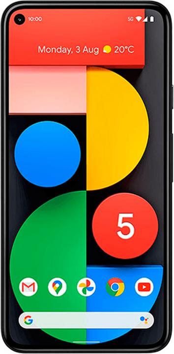 Immagine prodotto Google pixel 5 (128 GB, Una specie di leggenda, 6", SIM singola, 16 Mpx, 5G)