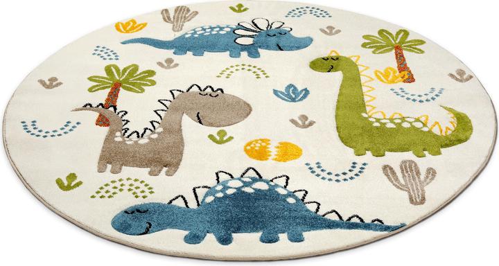 Produktbild Smart Kids Teppich Dino & Friends (Ø 120 cm)