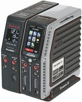 Produktbild Graupner Ladegerät AC/DC POLARON EX Combo, silber mit DOCKING SMPS Netzteil