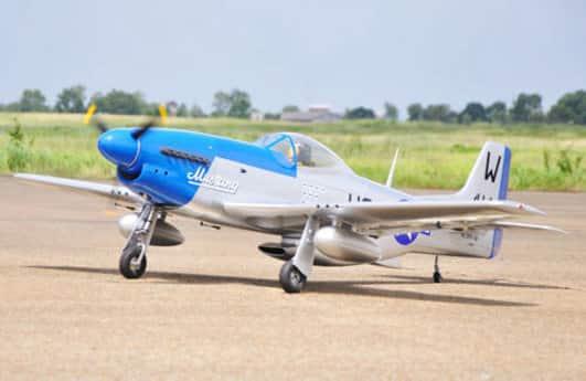 Produktbild Black Horse P-51D Mustang 2050 mm ARF (Motorflugzeug)