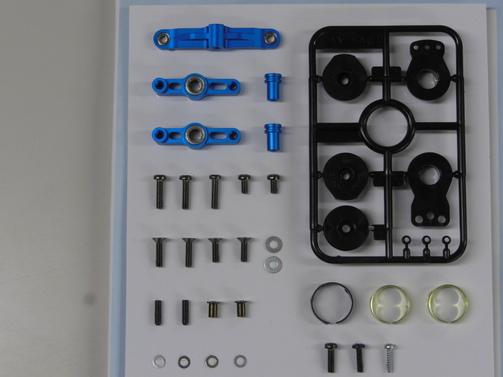 Produktbild Tamiya TT-02 Alu Lenkungsset m. HT Servo Saver