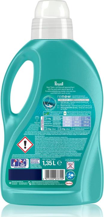 Image du produit Perwoll Renew Flüssig Sport (27 Cycles de lavage, Lessive liquide)