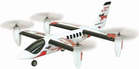 Produktbild Graupner RC-Elektroflugmodell X44 ARTF 695 mm VTOL Senkrechtstarter (Motorflugzeug)