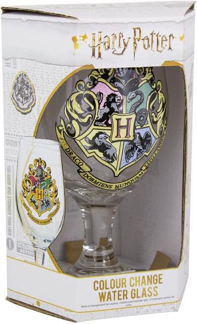 Paladone Products Harry Potter Hogwarts Farbwechsel Glas (0.40 l, 1 x)