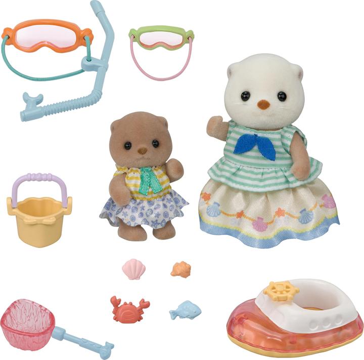 Actual product image Sylvanian Families Seeotter Schnorchel Spielset