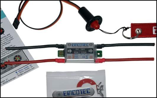 Produktbild Hacker SPS 34V 60/120A Safety Power Switch - Elektroflug Schalter