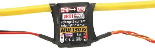 Jeti Voltage/current sensor MUI 150 A 2.4EX duplex (8595245909604)