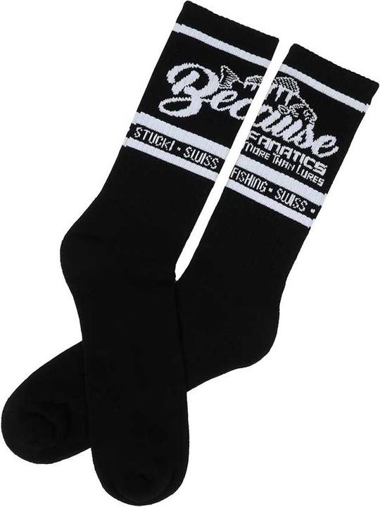 Produktbild Stucki Fishing Because Fanatics Socken schwarz (39 - 42)