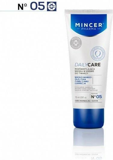 Actual product image Mincer Pharma Daily Care Illuminating Face Cream Mask No.05 75ml (75 ml)