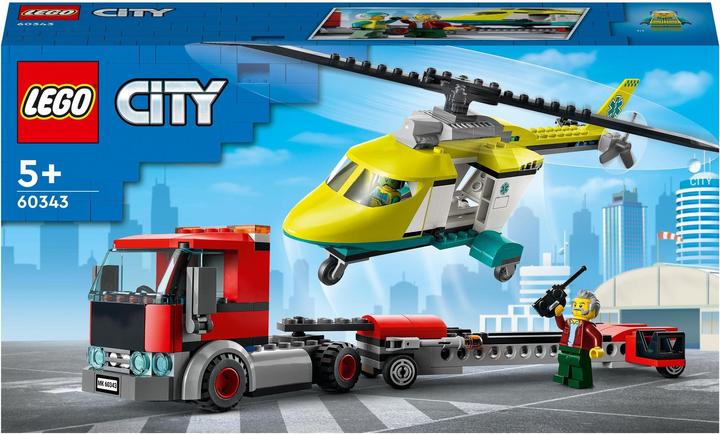 Actual product image LEGO Helicopter transporter (60343, LEGO City)
