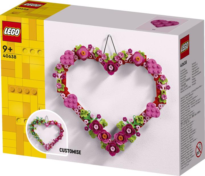Actual product image LEGO Heart Deco (40638, LEGO Iconic)