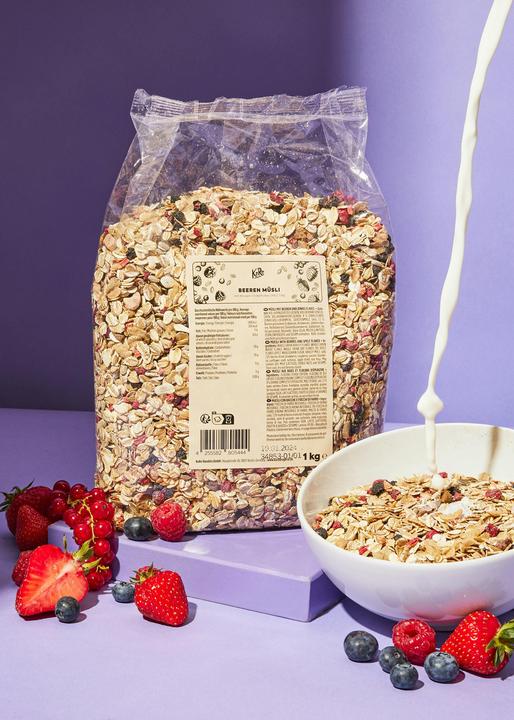 Actual product image KoRo Muesli with berries and spelt flakes (1000 g)