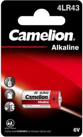 Produktbild Camelion Batterie Plus Alkaline 6V 4LR43 (1 St.) (1 Stk., LR43, 115 mAh)