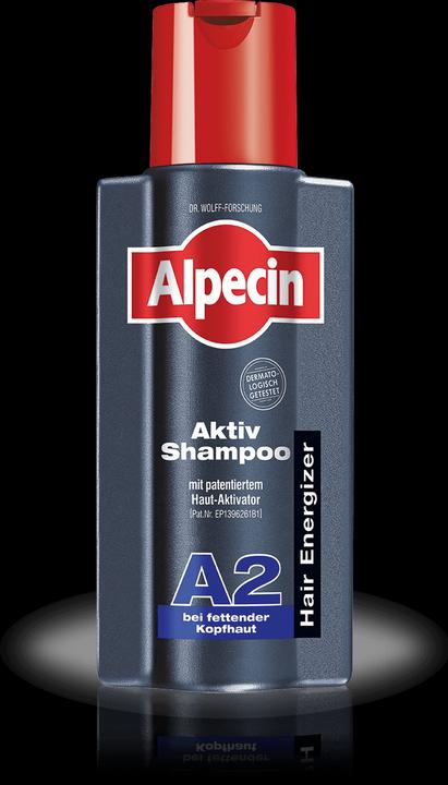 Produktbild Alpecin Aktiv-Shampoo A2 (250 ml, Flüssiges Shampoo)