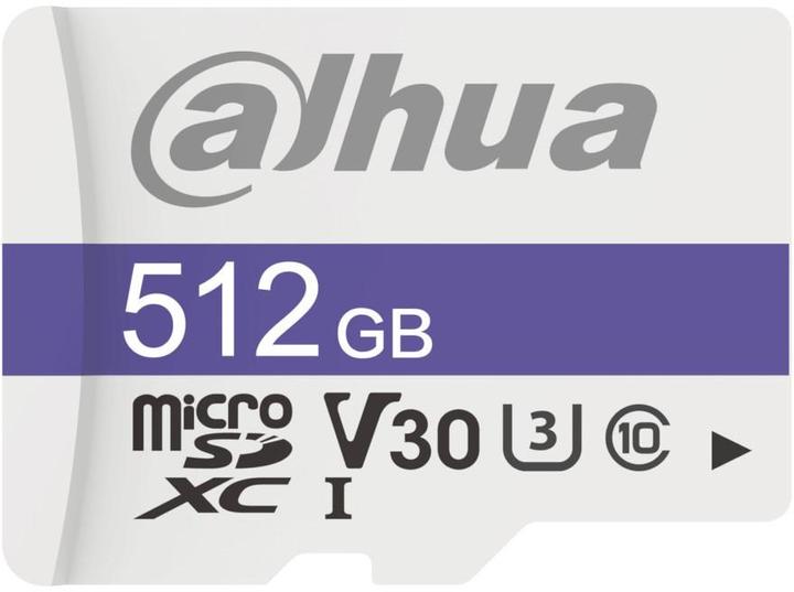 Actual product image Dahua 512GB C100 microSD - Geheugenkaart - Micro SD - SDXC - V30 - 95 MB/s (512 GB, microSDXC, U3, UHS-I)
