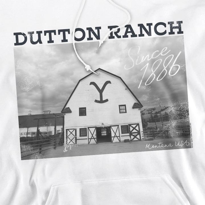 Immagine prodotto Yellowstone Dutton Barn Felpa con Cappuccio Uomo (XL)