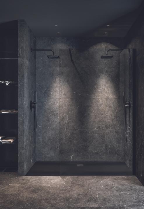 Produktbild Ideal Standard Ultra Flat S Rechteck-Brausewanne 1700x900mm, Ablauf mittig, K8285