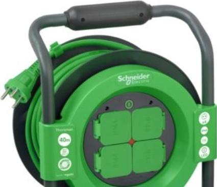 Schneider Electric Tamburo per cavi (40 m, 4.50 mm².)