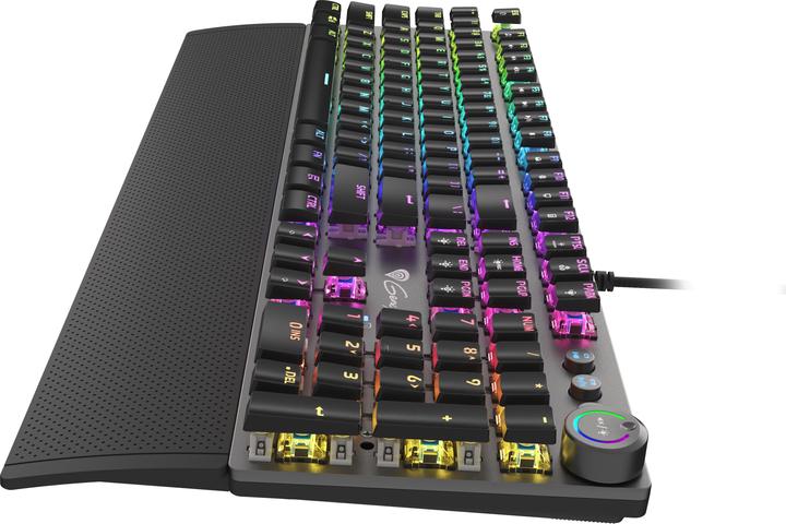 Produktbild Genesis Thor 380 RGB Tastatur USB QWERTY Englisch (UK, Kabelgebunden)