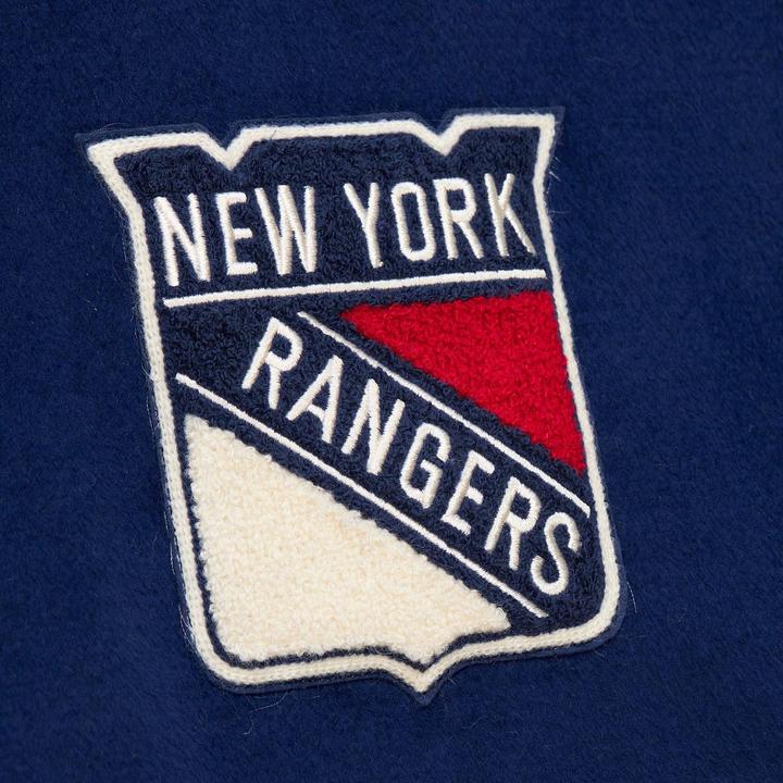 Actual product image Mitchell & Ness M&N Vintage Varsity Wool Jacke - NHL New York Rangers - L (L)