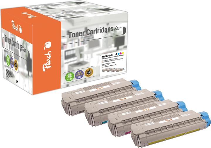 Immagine prodotto Peach Toner OKI C5850-Series Multi Pack (M, FC, C, Y)