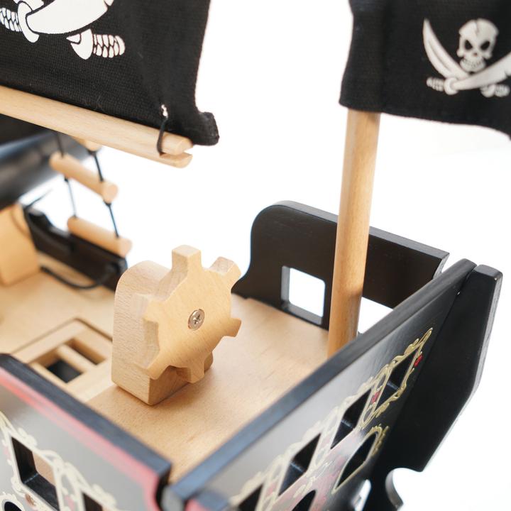 Actual product image Le Toy Van Barbarossa pirate ship