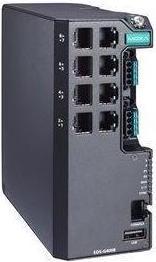 Produktbild Moxa EDS-G4008-LV - Verwalteter Full-Gigabit-Ethernet-Switch mit 8 10/100 1000BaseT(X)-Ports (8 Ports)