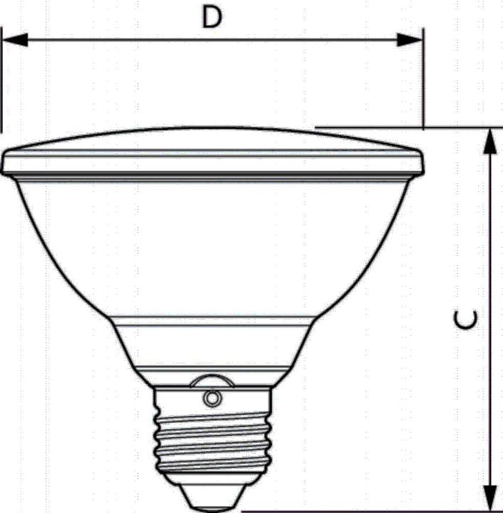 Actual product image Philips Professional Phil Master LEDspot 9,5W 927 2700K warm white E27 25grad dimmable PAR30S (E27, 9.50 W, 740 lm, 1 x, F)