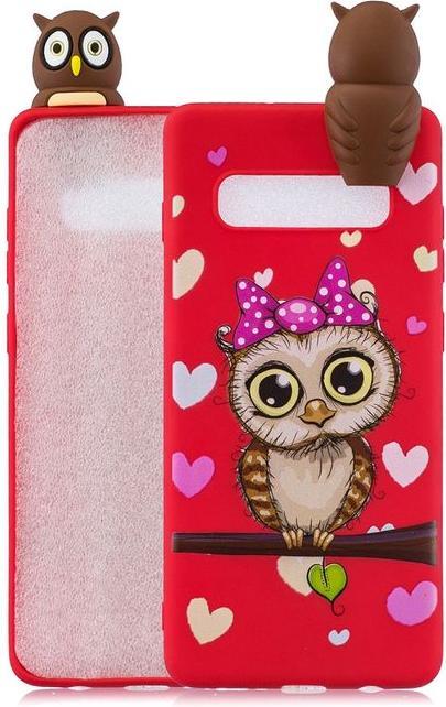 Produktbild MU Style Softcase Hülle mit kleiner Figur (Samsung Galaxy S10+)