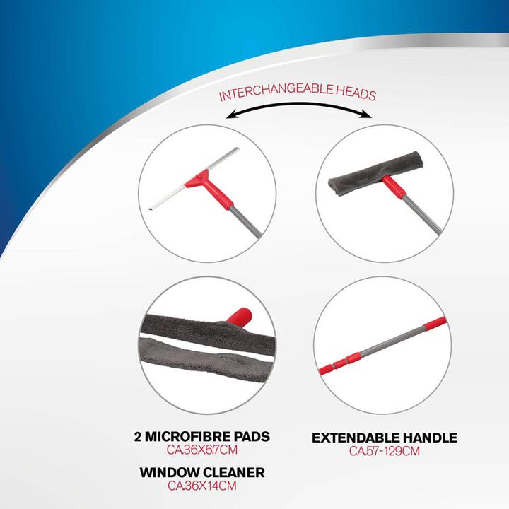 Produktbild Dirt Devil Window Cleaning set 5pcs (5 Stk.)